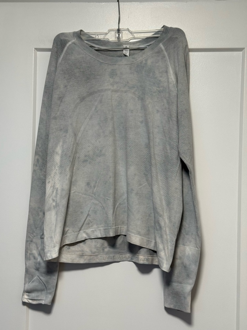 Lululemon Swiftly Tech long Sleeve Race Length size 14